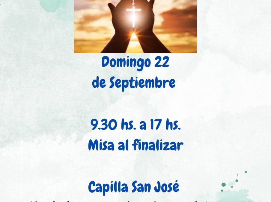 22/9: Retiro Espiritual Parroquial en Bariloche