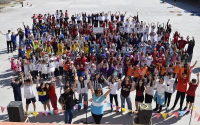 Una nube que reafirma que “la educación es cosa del corazón”