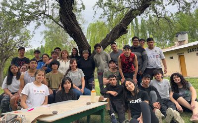 El “Sanjo” realizó la misión aula taller en Chimpay