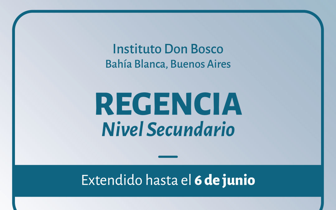 Bahía Blanca – Llamado a cubrir cargo