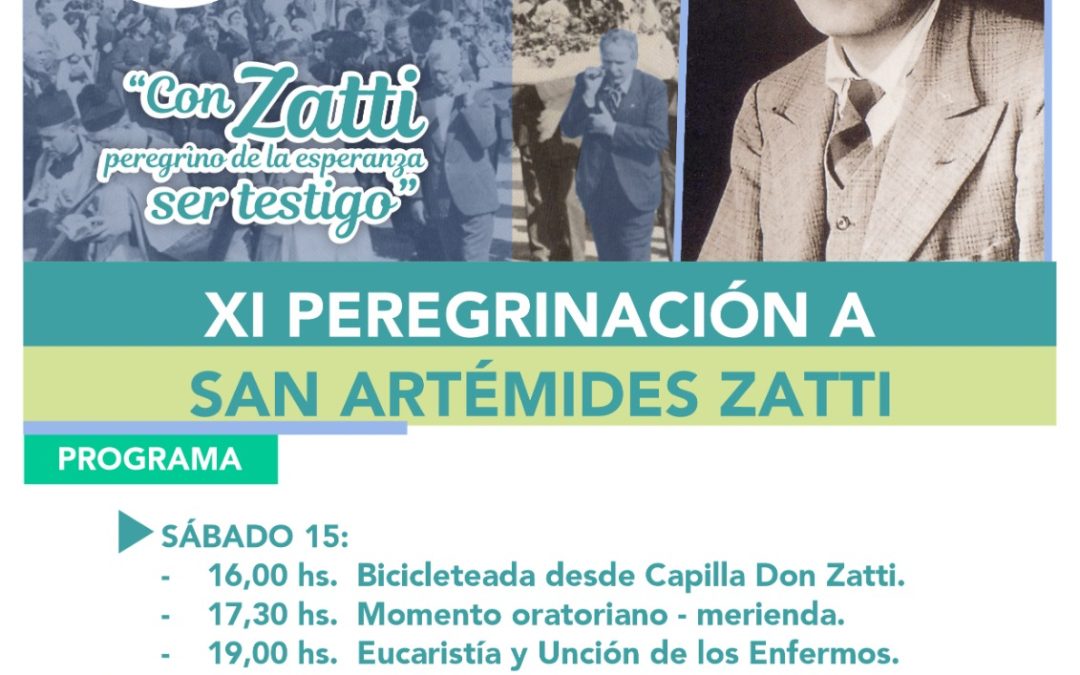 “Con Zatti, peregrino de la esperanza ser testigo”