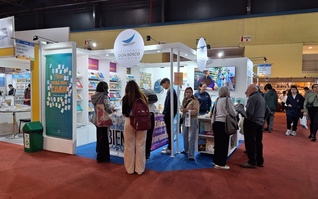 Una vez más, Ediciones Don Bosco estuvo en la Feria del Libro de Buenos Aires
