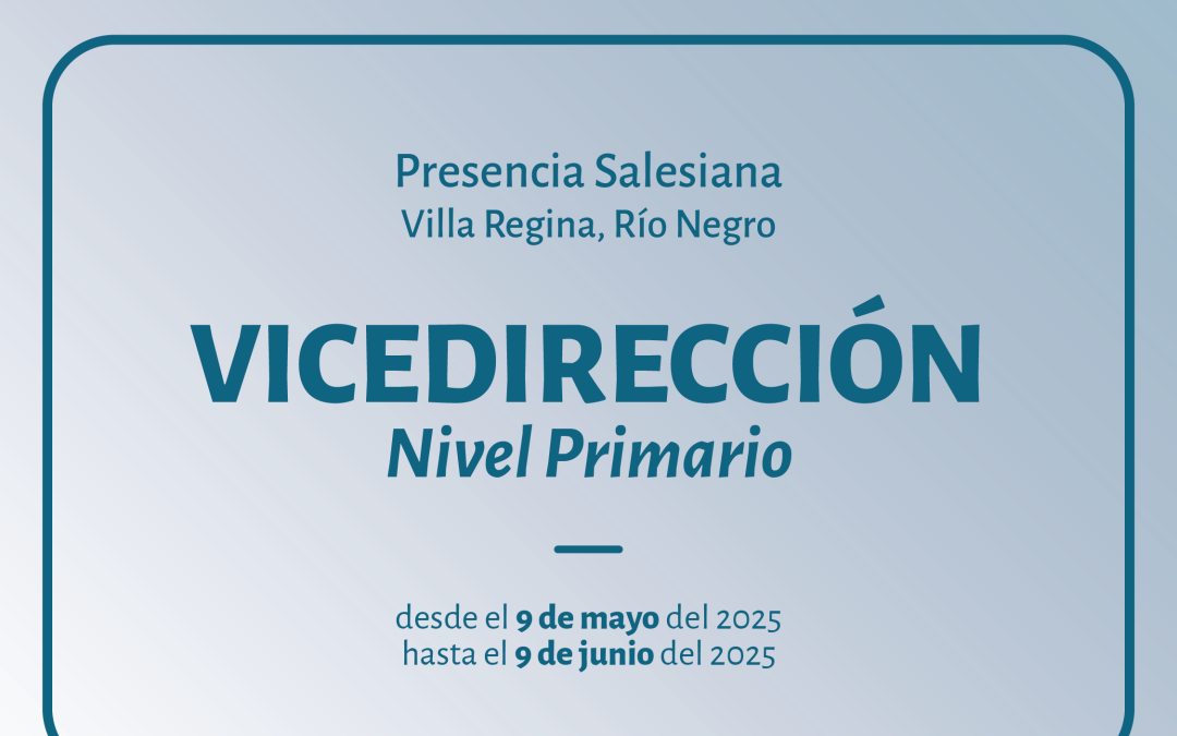 Villa Regina – Llamado a cubrir cargo