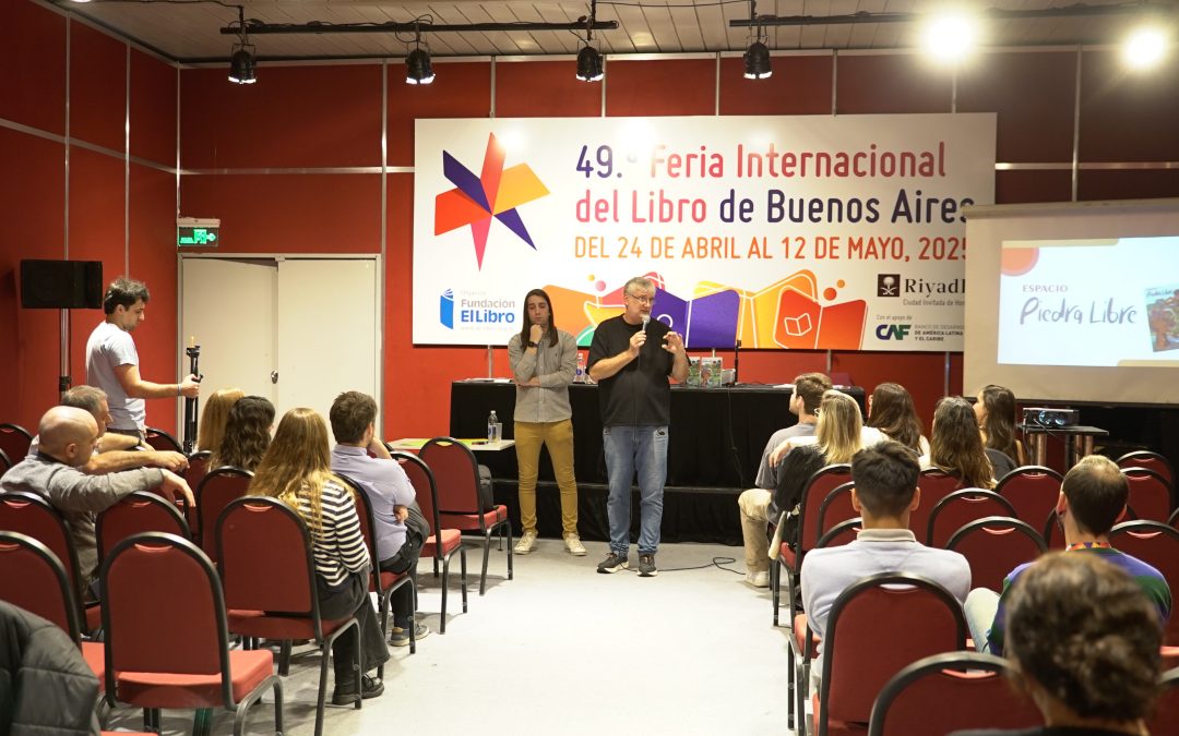 Ediciones Don Bosco en la Feria del Libro: presentación de “Piedra Libre”
