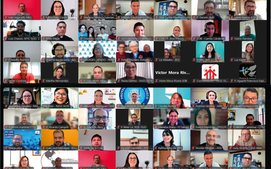 La Inspectoría participó de un encuentro online de Obras y Servicios Sociales de toda América