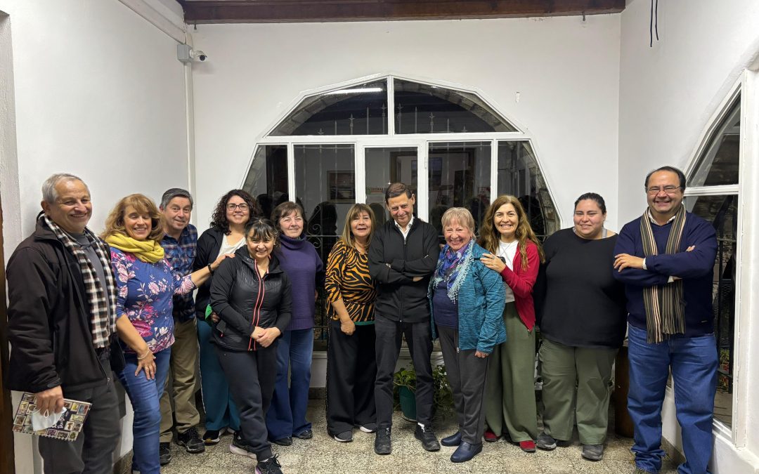 El P. Darío Perera visitó la Casa Don Bosco, de Neuquén