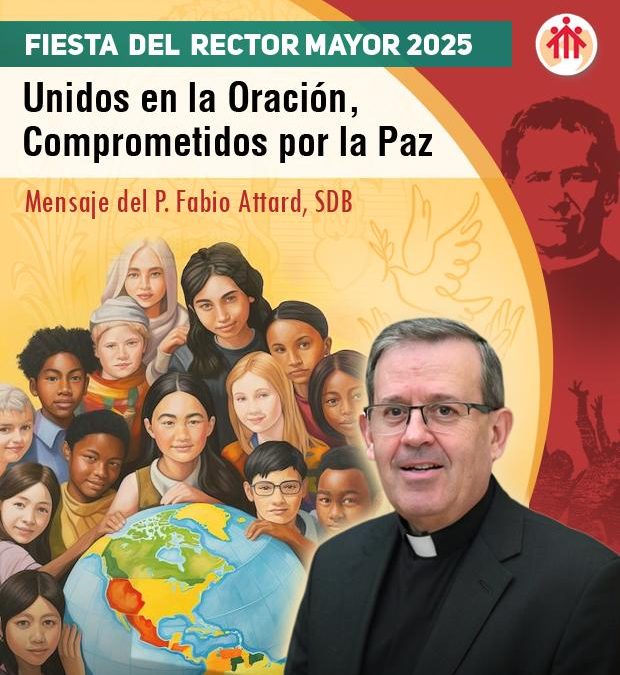 En la fiesta del Rector Mayor, “sigamos rezando por el don de la paz”