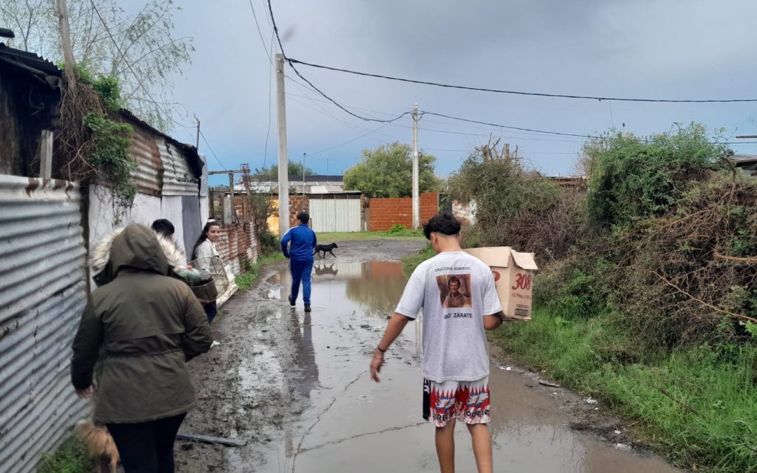 “El agua nos sorprendió, pero no nos paralizó…”