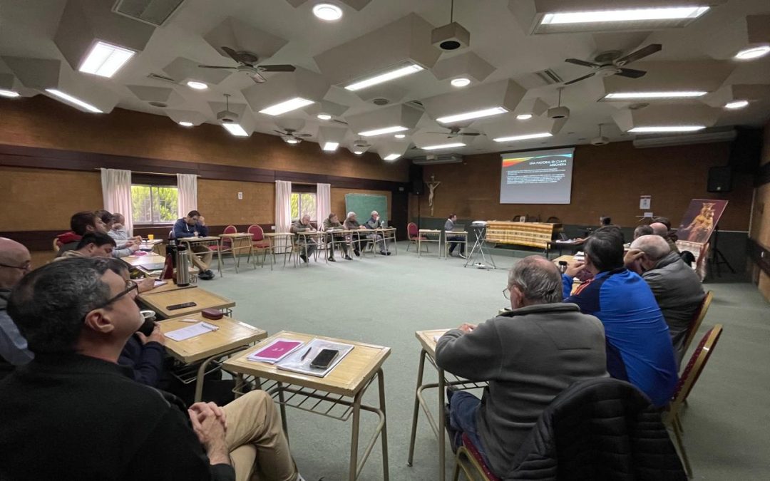 Durante la segunda quincena de julio, los salesianos realizaron sus Ejercicios Espirituales.
