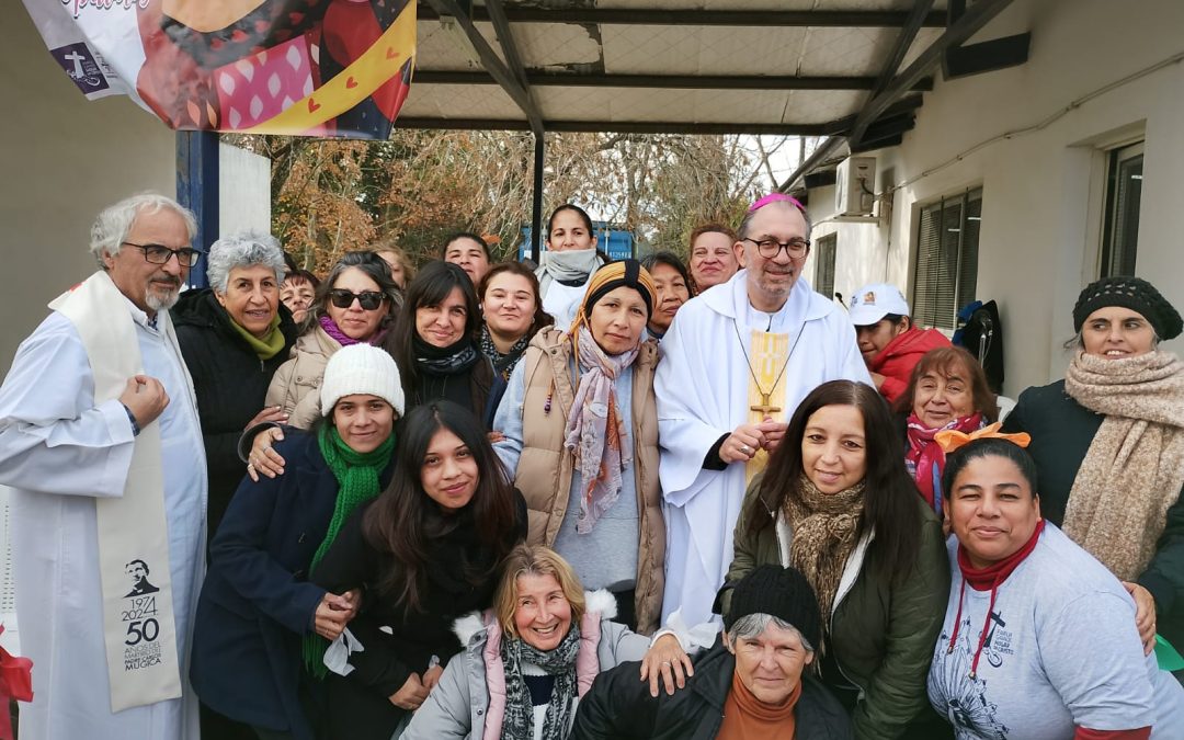 Mujeres de las comunidades de Zárate participaron del Encuentro Nacional de Mujeres de Barrios Populares