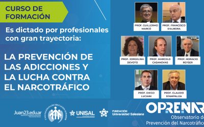 Nuevo curso online: “Prevención de las Adicciones y Lucha contra el Narcotráfico”
