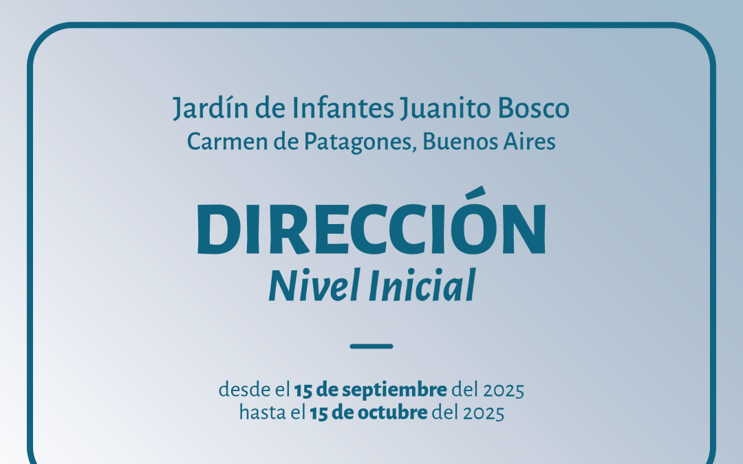Carmen de Patagones – Llamado a cubrir cargo