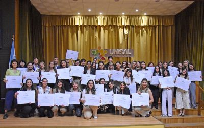 Noveles egresados y egresadas de la Universidad Salesiana