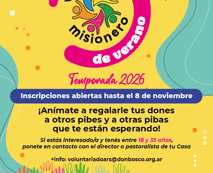 Voluntariado de verano 2026