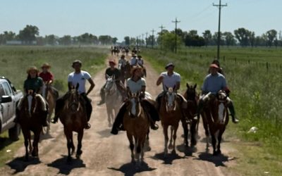 Fe y tradición para llegar a Luján a caballo