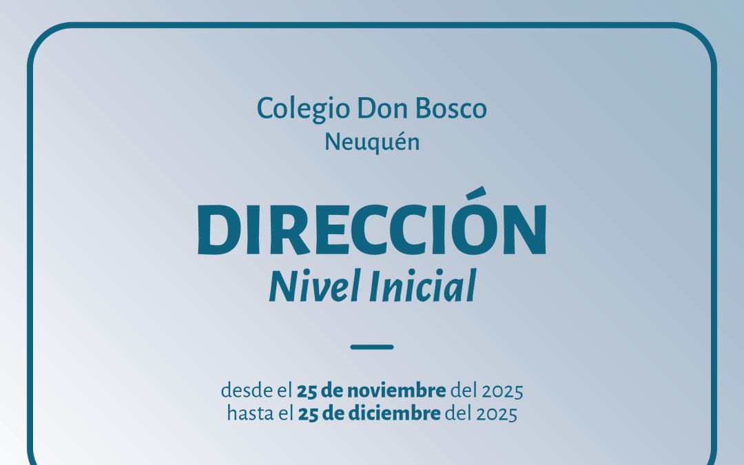 Neuquén – Llamado a cubrir cargo