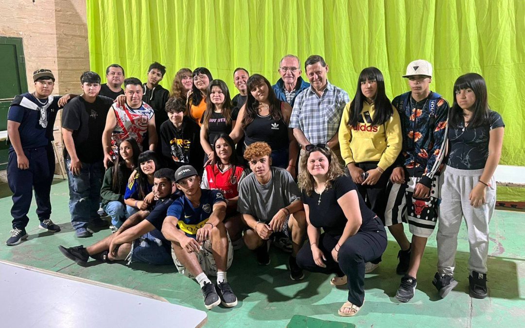 La presencia salesiana de Zárate recibió al Padre Inspector