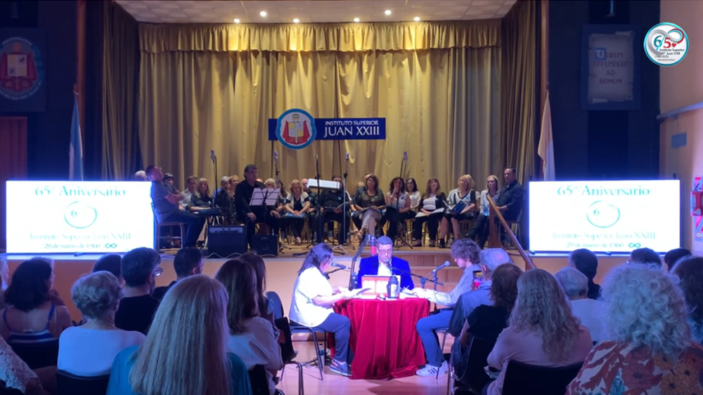  “¿Por qué cantamos?” para celebrar los 65 años del Instituto Superior Juan XXIII
