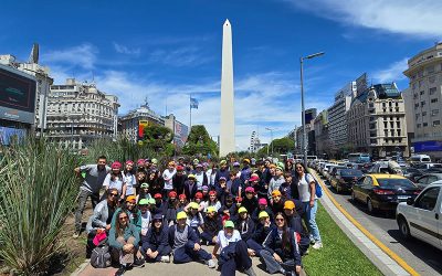 Estudiantes del Don Bosco de Neuquén visitaron Buenos Aires