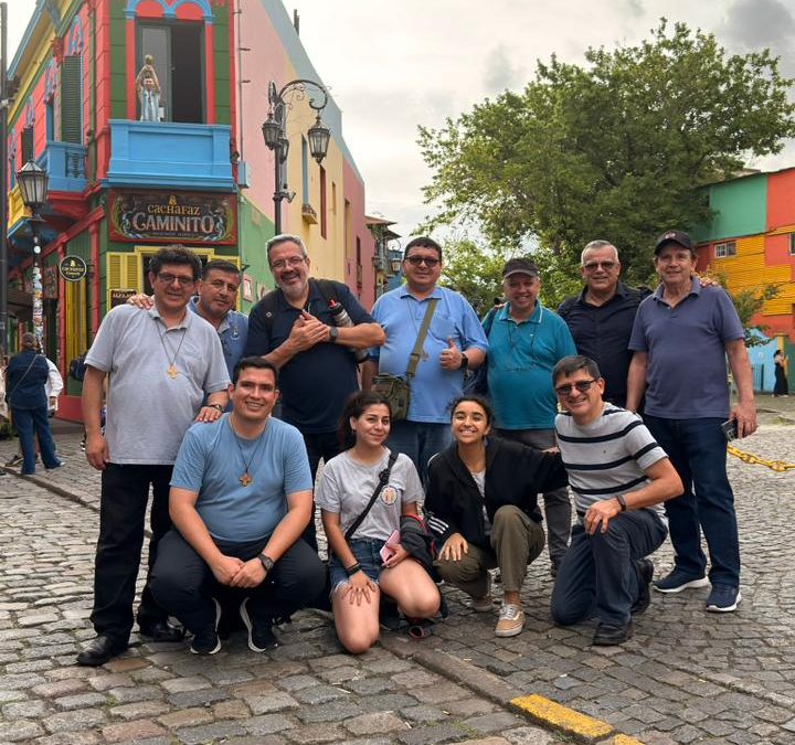 Se realizó la peregrinación para seguir las huellas de los primeros misioneros salesianos