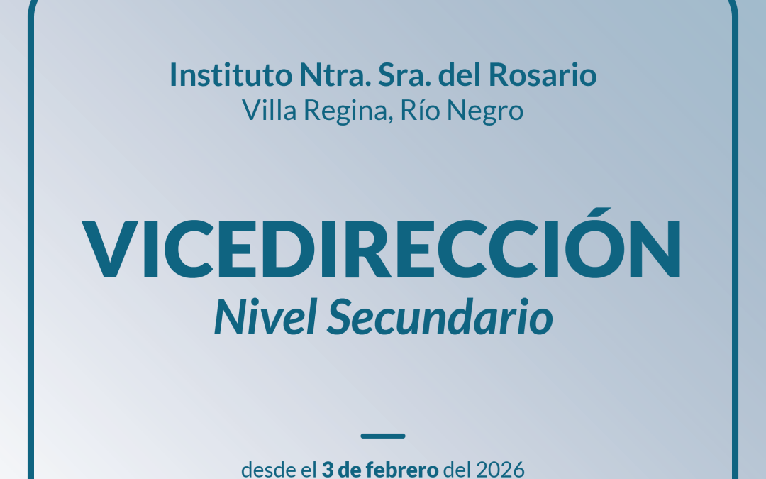 Villa Regina – Llamado a cubrir cargo