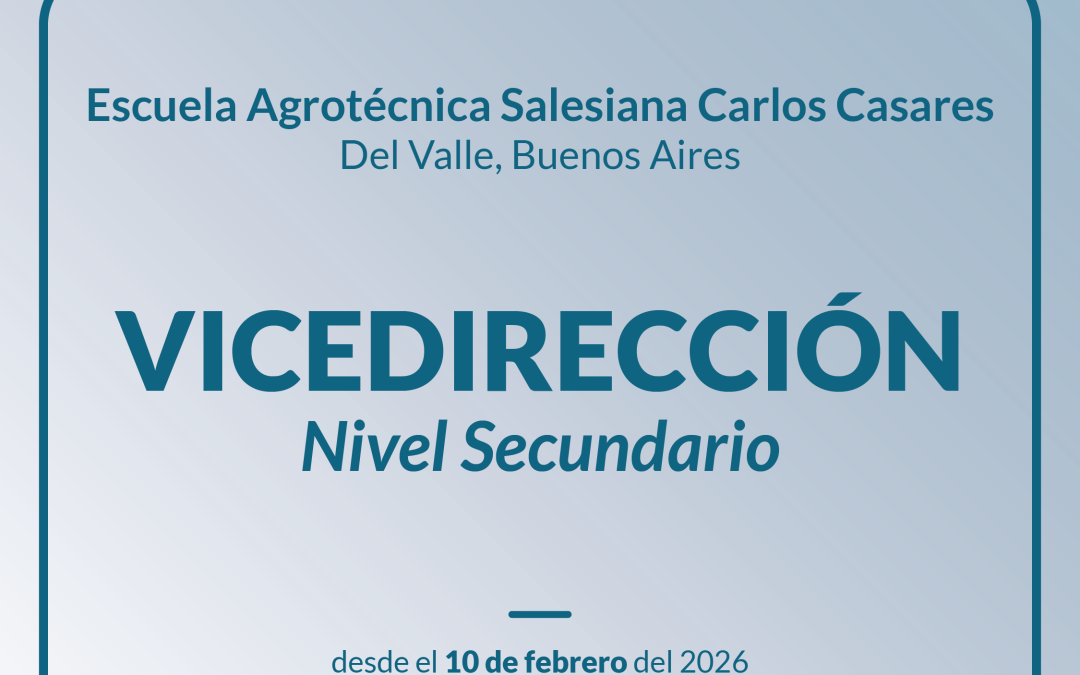 Del Valle – Llamado a cubrir cargo