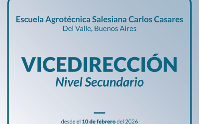 Del Valle – Llamado a cubrir cargo