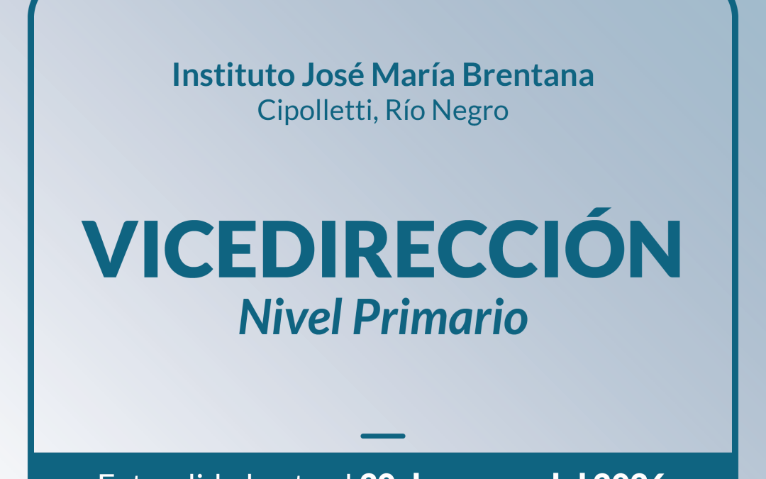Cipolletti – Llamado a cubrir cargo