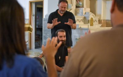 El “SanFra” celebró el envío de Lucas al voluntariado misionero