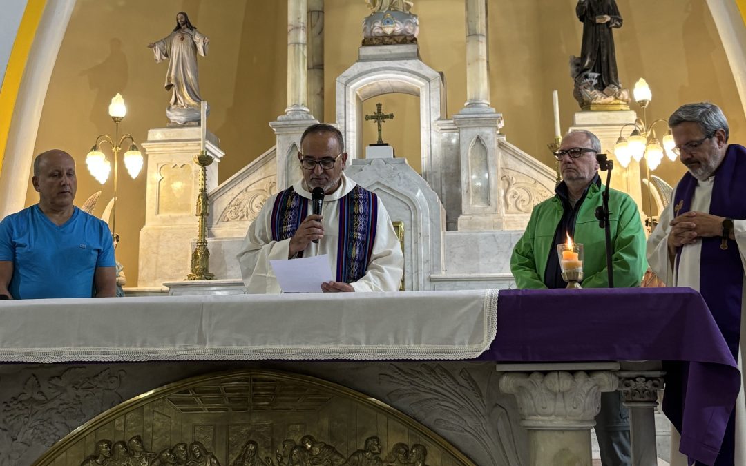 El P. Horacio López comenzó su servicio como director de Ushuaia