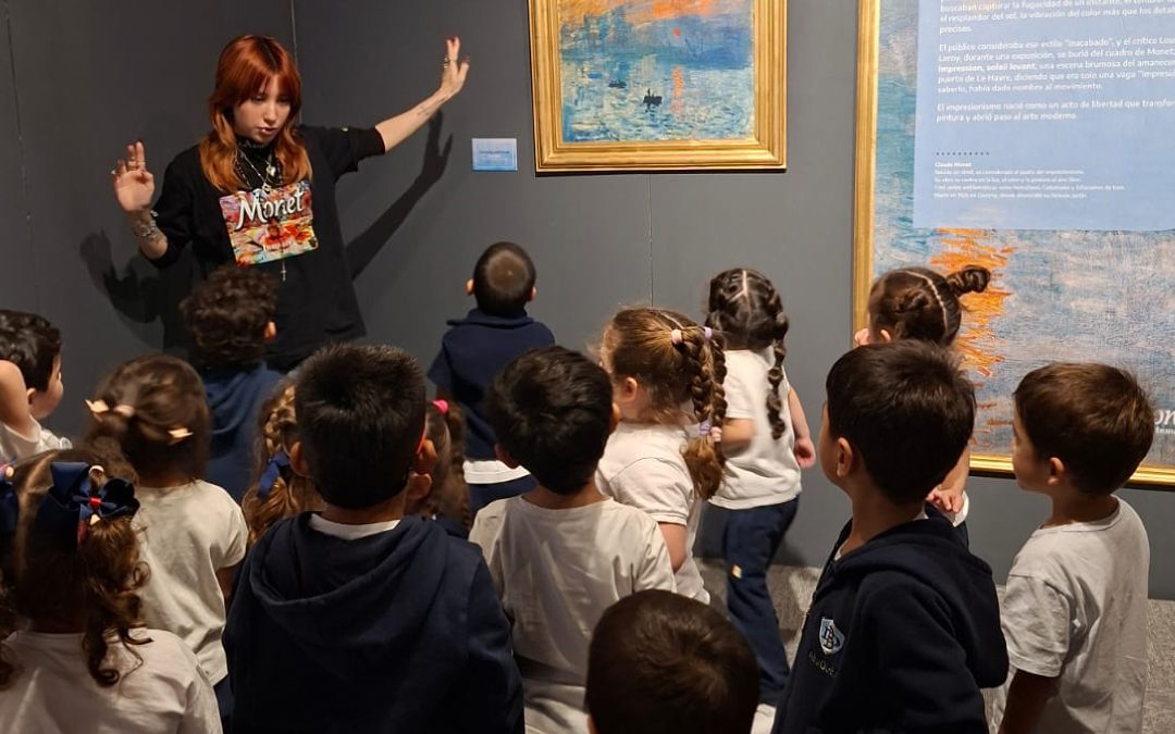 Estudiantes de Inicial del Don Bosco de Neuquén exploraron la obra de Monet