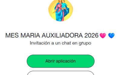 La Familia Salesiana se prepara para celebrar a María Auxiliadora con una propuesta digital