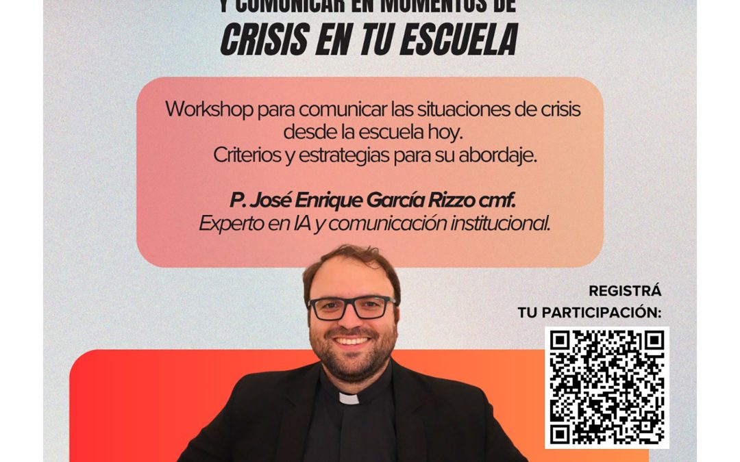 Workshop para comunicar las situaciones de crisis desde la escuela hoy