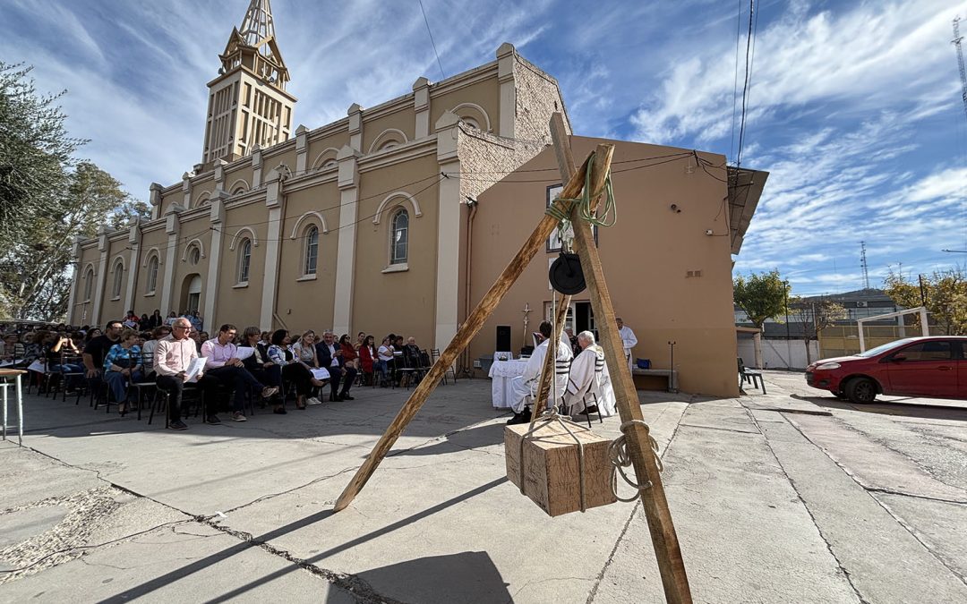 Se iniciaron las celebraciones por el Centenario de la parroquia Nuestra Señora del Rosario, de Villa Regina