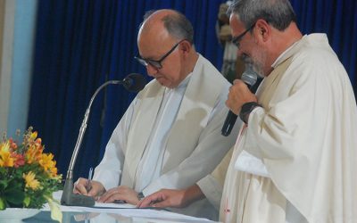 El P. Daniel Antúnez toma posesión como Director y Párroco de Bernal