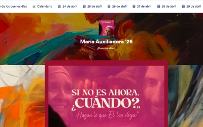 Una app para los buenos días en el mes de preparación a la fiesta de María Auxiliadora