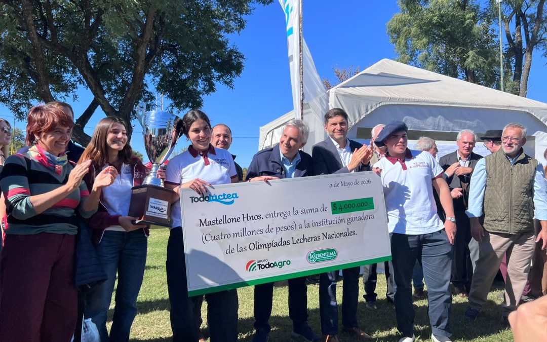 La Escuela Agrotécnica Salesiana de Del Valle se consagró bicampeona en las Olimpíadas Lecheras Nacionales 2026