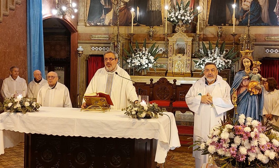 La Familia Salesiana realizó su tradicional peregrinación a la Basílica de María Auxiliadora, de Almagro
