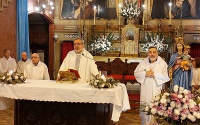 La Familia Salesiana realizó su tradicional peregrinación a la Basílica de María Auxiliadora, de Almagro