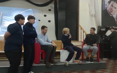 El árbitro Facundo Tello inspiró a los jóvenes en La Piedad