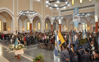 La presencia salesiana en Bernal celebró a María Auxiliadora