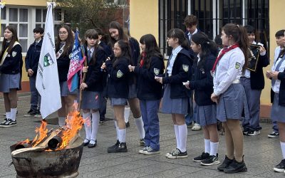 Ceremonia de las Antorchas en Ushuaia