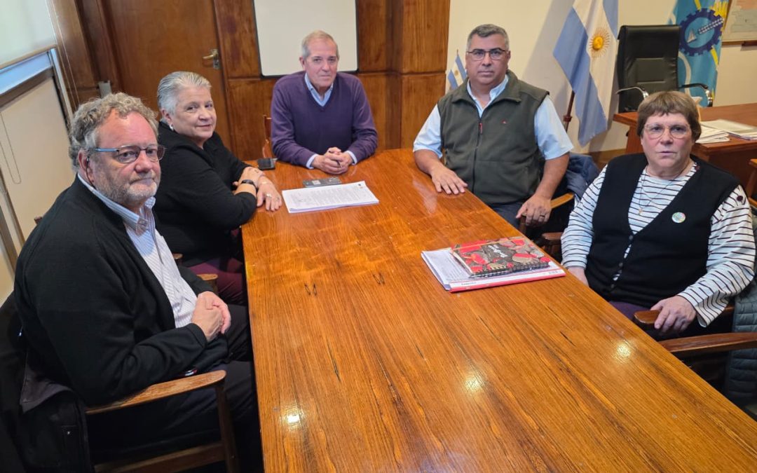 La Inspectoría se reunió con el Ministro de Educación de Chubut