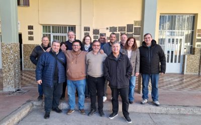 El Padre Inspector con parte de sus consejeros visitó la presencia salesiana en Bahía Blanca