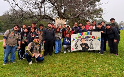 Jóvenes de San Juan Evangelista participaron de la Marcha Juvenil de Corpus Christi