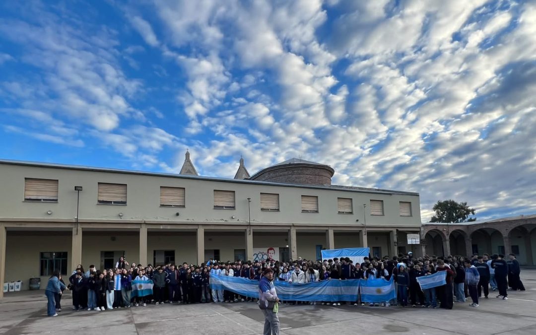El saludo de la Casa Salesiana a Lionel Messi