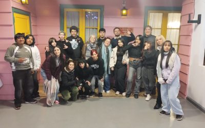 El histórico Conventillo de Nelly fue visitado por jóvenes de “La Noctura”