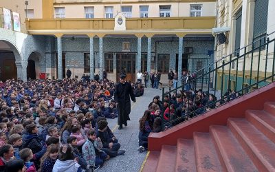 Celebración del cumpleaños de Don Bosco en Santa Catalina