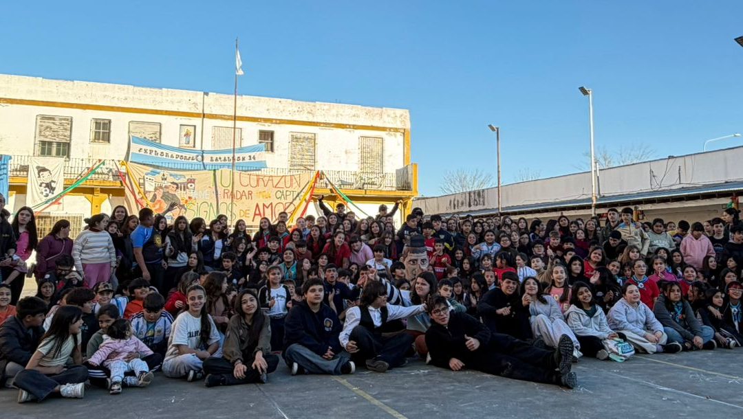 Como Don Bosco y Madre Mazzarello, los patios repletos de niños, niñas y jóvenes