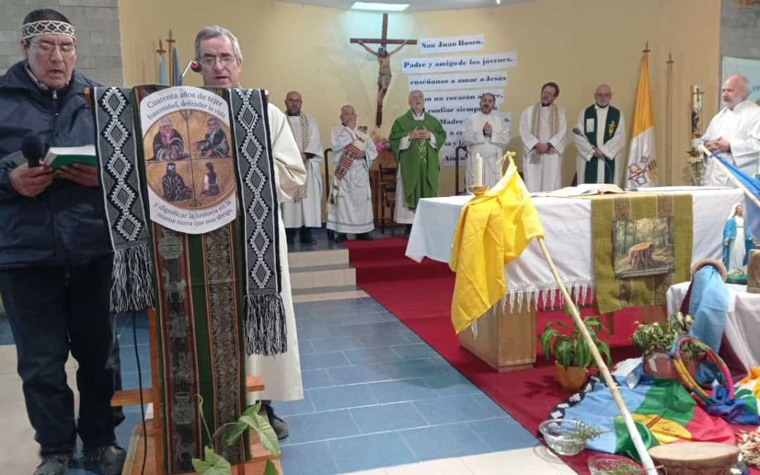 Zapala celebró los 40 años de la Pastoral Aborigen Diocesana con una emotiva Misa intercultural